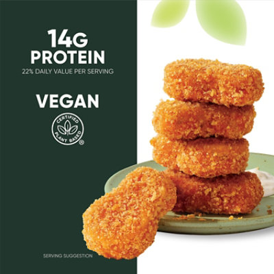 MorningStar Farms Veggitizers Plant Based Chikn Nuggets Buffalo Vegan Meat - 10.5 Oz - Image 4