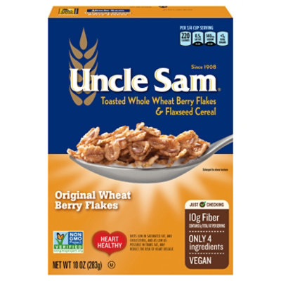 Uncle Sam Cereal Original Wheat Berry Flakes - 10 Oz - Image 3