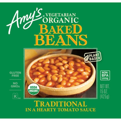Amy's Traditional Vegetarian Baked Beans - 15 Oz - Image 5