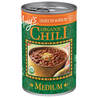 Amy's Light in Sodium Medium Chili - 14.7 Oz - Image 3