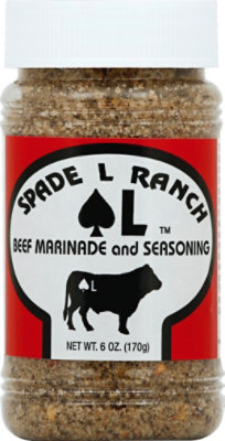 Spade L Ranch Beef Marinade And Seasoning - 6 Oz - Image 2