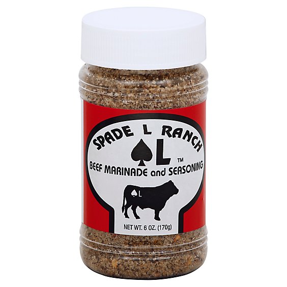 Spade L Ranch Beef Marinade And Seasoning - 6 Oz