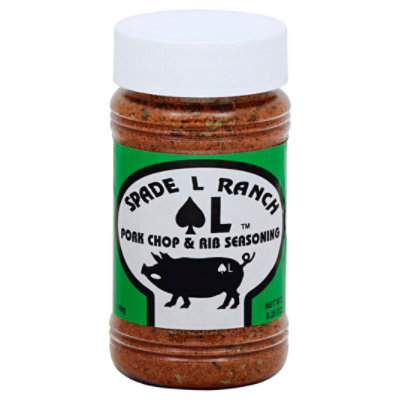 Spade L Ranch Pork Chop And Rib Seasoning - 5.25 Oz