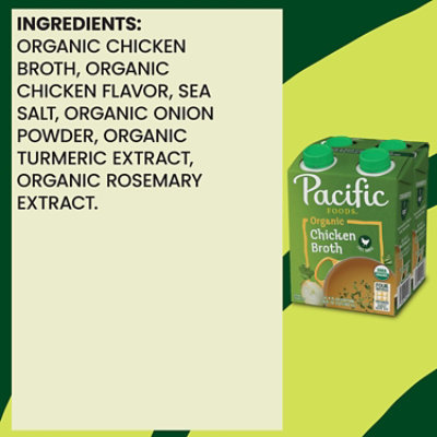 Pacific Foods Organic Free Range Chicken Broth - 4 Ct - 8 Fl Oz - Image 5