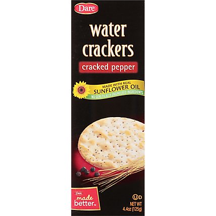 Dare Crackers Water Cracked Pepper - 4.4 Oz - Image 2