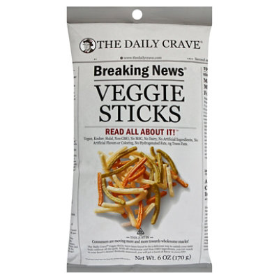 The Daily Crave Veggie Sticks - 6 Oz - Image 1