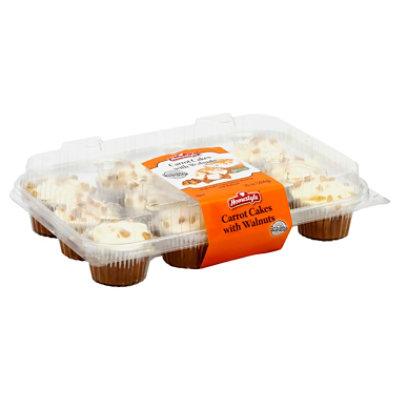 Homestyle Carrot Cake With Cream Cheese Frosting & Walnuts - Each