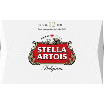 Stella Artois Lager Beer Cans - 12-11.2 Fl. Oz. - Image 4