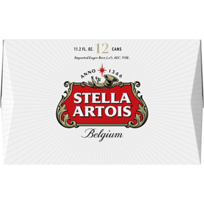 Stella Artois Lager Beer Cans - 12-11.2 Fl. Oz. - Image 2