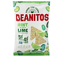 Beanitos Bean Chips White Hint of Lime - 5 Oz