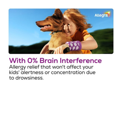 Allegra Children's 12HR Non-Drowsy Allergy Relief Tablets - 24 Count - Image 4