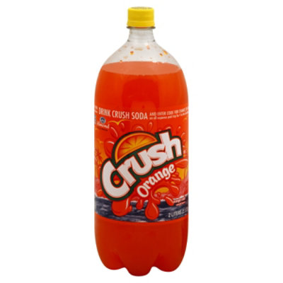 Crush Orange Soda Bottle - 2 Liter - Image 1