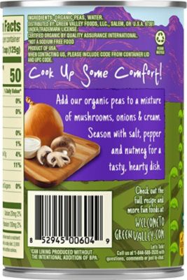 Green Valley Organic Sweet Peas - 15 Oz - Image 5
