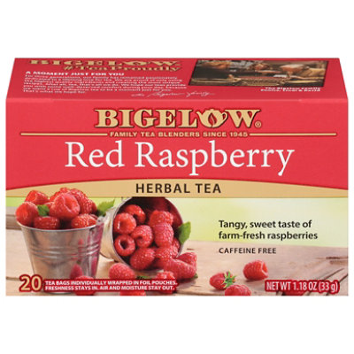 Bigelow Tea Bags Herb Red Raspberry 20 Count - 1.18 Oz - Image 3