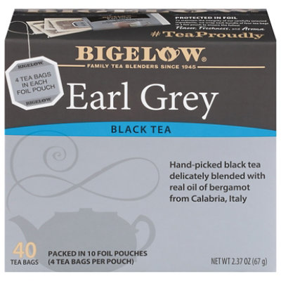 Bigelow Black Tea Earl Grey - 40 Count - Image 3