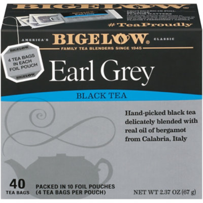 Bigelow Black Tea Earl Grey - 40 Count - Image 2