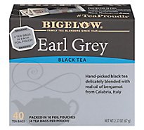 Bigelow Black Tea Earl Grey - 40 Count