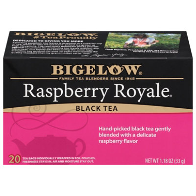 Bigelow Black Tea Raspberry Royale - 20 Count - Image 3