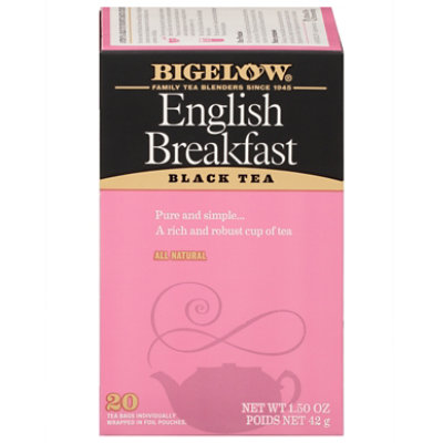 Bigelow Black Tea English Breakfast - 20 Count - Image 2