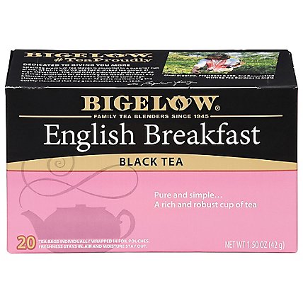 Bigelow Black Tea English Breakfast - 20 Count - Image 2