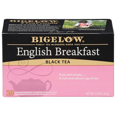 Bigelow Black Tea English Breakfast - 20 Count - Image 1