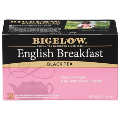 Bigelow Black Tea English Breakfast - 20 Count - Image 2