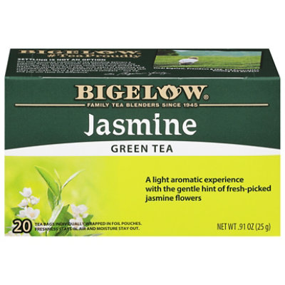 Bigelow Green Tea Bags Jasmine 20 Count - 0.91 Oz