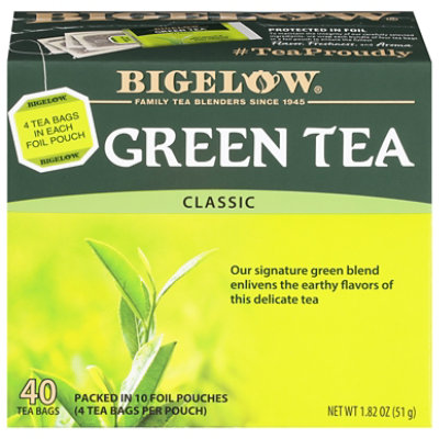 Bigelow Green Tea Classic - 40 Count - Image 1