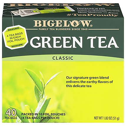 Bigelow Green Tea Classic - 40 Count - Image 1