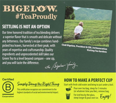 Bigelow Green Tea Classic - 40 Count - Image 3