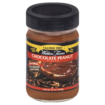 Walden Farms Spread Chocolate Peanut - 12 Oz