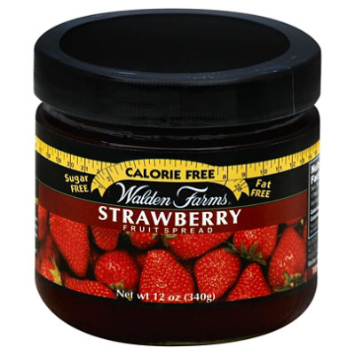 Walden Farms Fruit Spread Sugar Free Strawberry - 12 Oz