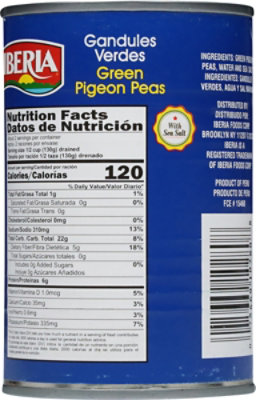 Iberia Peas Green Pigeon - 15 Oz - Image 6