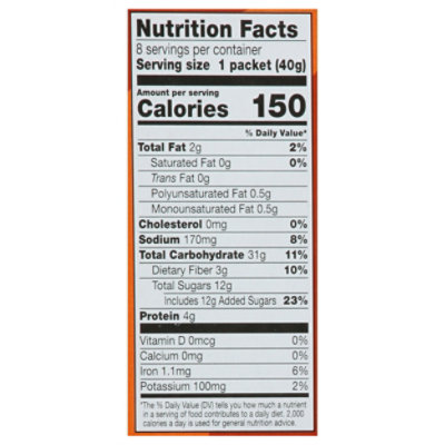 O Organics Oatmeal Instant Maple Brown Sugar - 8-1.41 Oz - Image 3