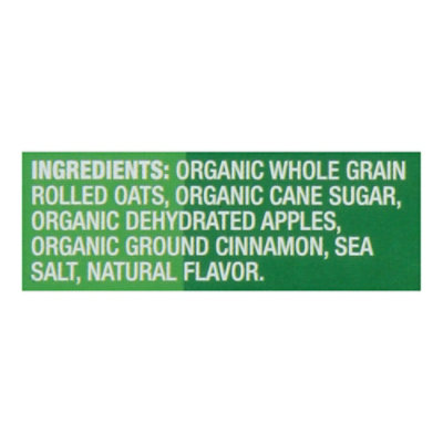 O Organics Oatmeal Instant Apple Cinnamon - 8-1.41 Oz - Image 4