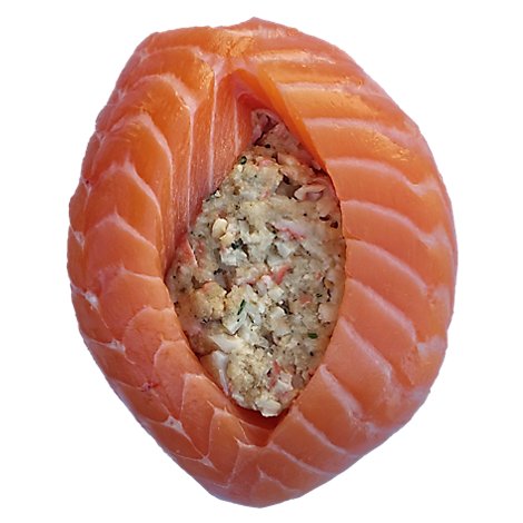 Atlantic Salmon with Crab and Lobster Stuffing - 6 Oz