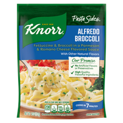 Knorr Alfredo Broccoli Fettuccine Pasta Sides - 4.5 Oz - Image 1