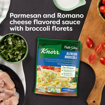 Knorr Alfredo Broccoli Fettuccine Pasta Sides - 4.5 Oz - Image 6