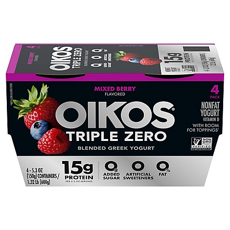 Dannon Oikos Yogurt Greek T - Online Groceries | Jewel-Osco