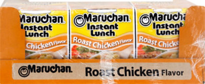 Maruchan Instant Lunch Ramen Noodle Soup Roast Chicken Flavor - 12-2.25 Oz - Image 2