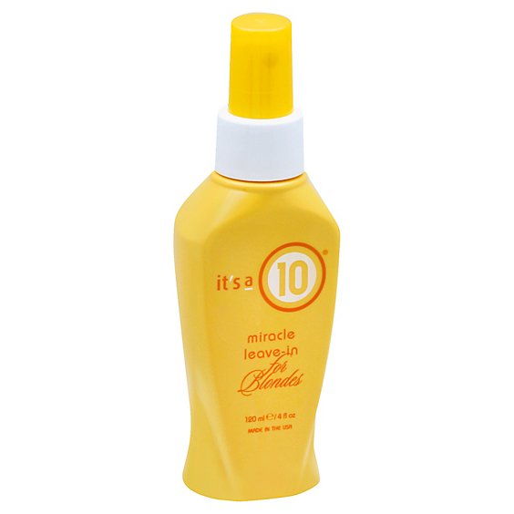 Its A 10 Miracle Leave-In For Blondes - 4 Fl. Oz.