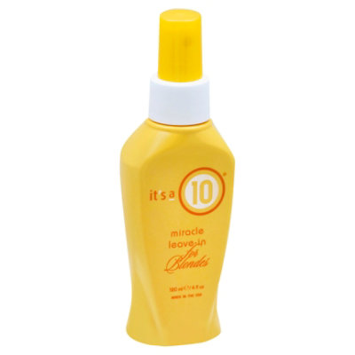 Its A 10 Miracle Leave-In For Blondes - 4 Fl. Oz. - Image 1