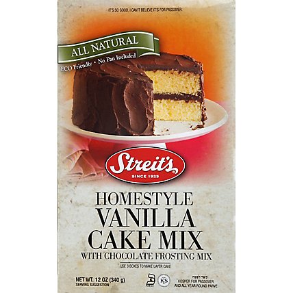 Streits Yellow Cake With Chocolate Frosting - 12 Oz - Image 2