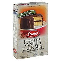Streits Yellow Cake With Chocolate Frosting - 12 Oz - Image 1