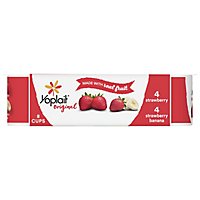 Yoplait Original Yogurt Low Fat Strawberry/Strawberry Banana - 8-6 Oz - Image 1