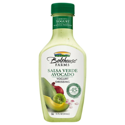 Bolthouse Farms Salsa Verde Avocado Yogurt Dressing - 14 Fl. Oz.