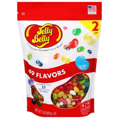 Jelly Belly 49 Flavor Pouch - 32 Oz