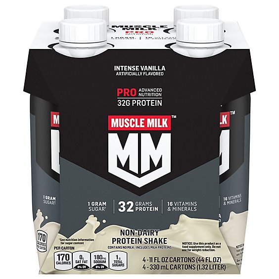 Muscle Milk Pro Series Vanilla - 4-11 Oz 