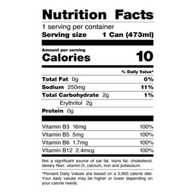 Rockstar Pure Zero Energy Drink Watermelon - 16 Fl. Oz. - Image 4