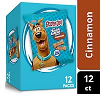 Kellogg's SCOOBY-DOO! Cinnamon Baked Graham Cracker Snacks 12 Count - 12 Oz